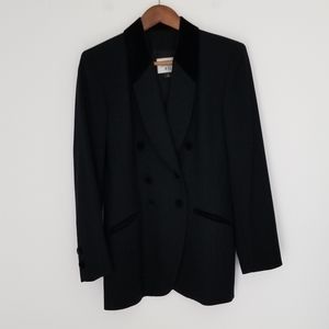 Kasper and Company wool pencil skirt suit